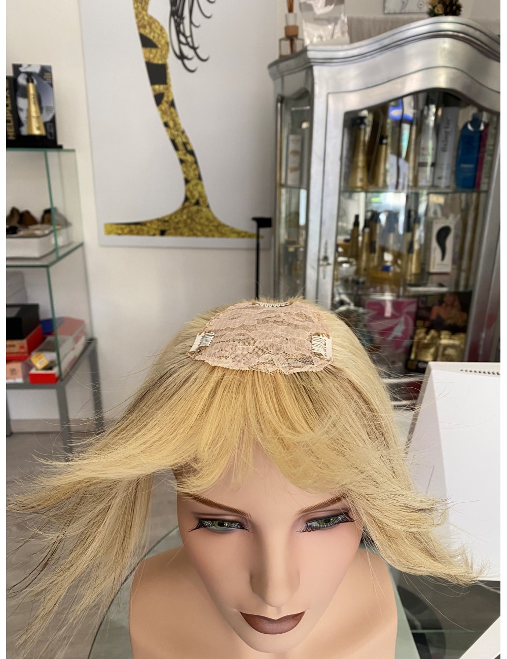 Toupet Xl Da Donna Con Clip Capelli Veri Remy Europei Calotta Di Cm